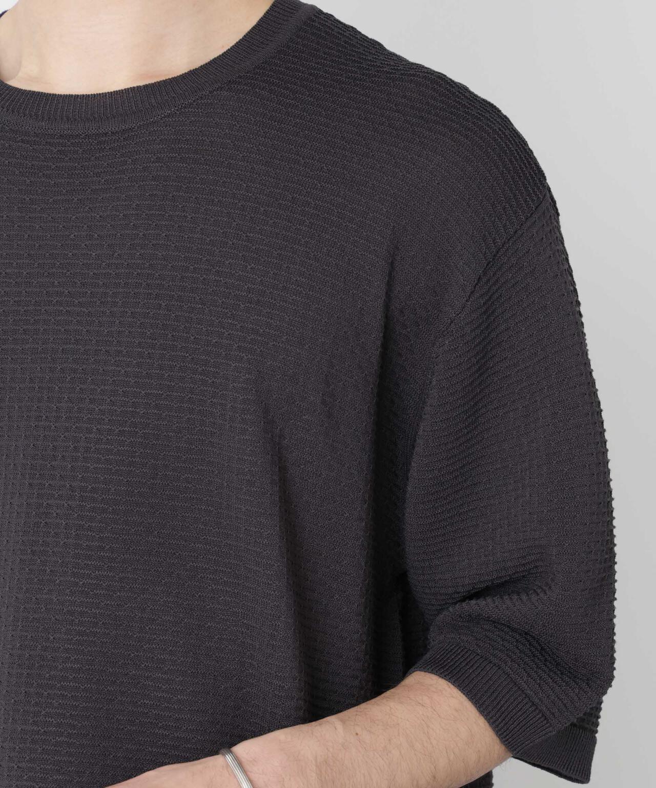 エアリードレープ ニットTシャツ 半袖 6726122215