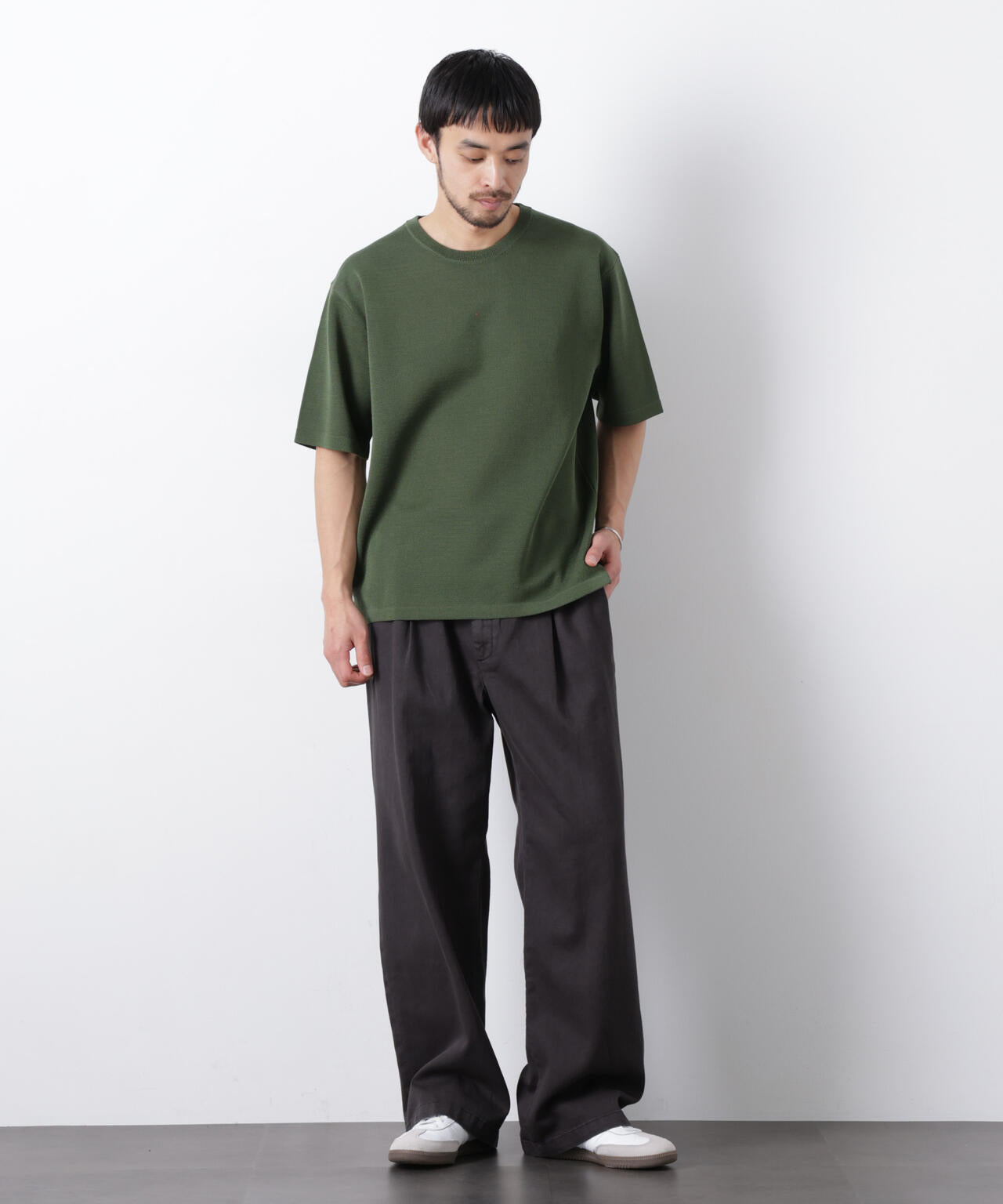 12ゲージドライニットTシャツ 半袖 6726122217
