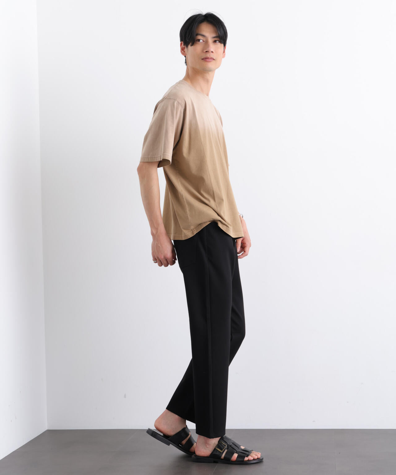 NORMANBROS別注 フェード加工Tシャツ 半袖 6726124002