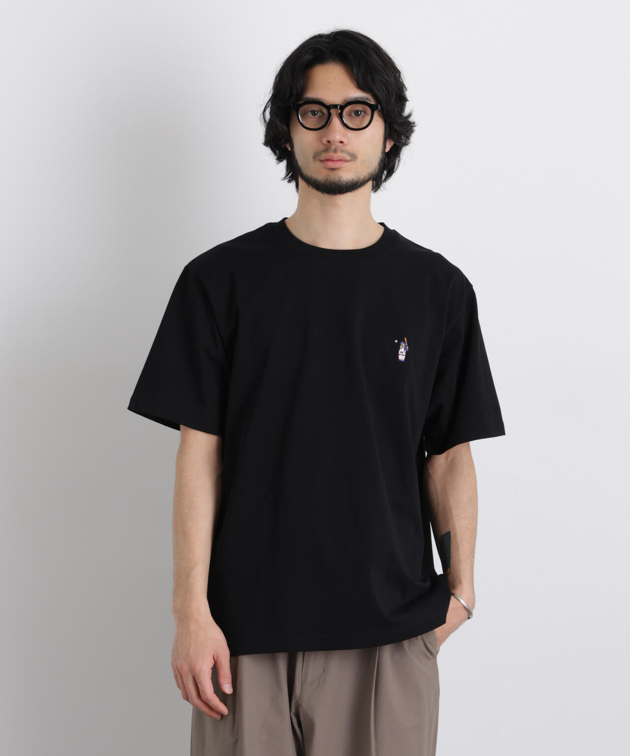 ナノベア Tシャツ 半袖 ベースボール