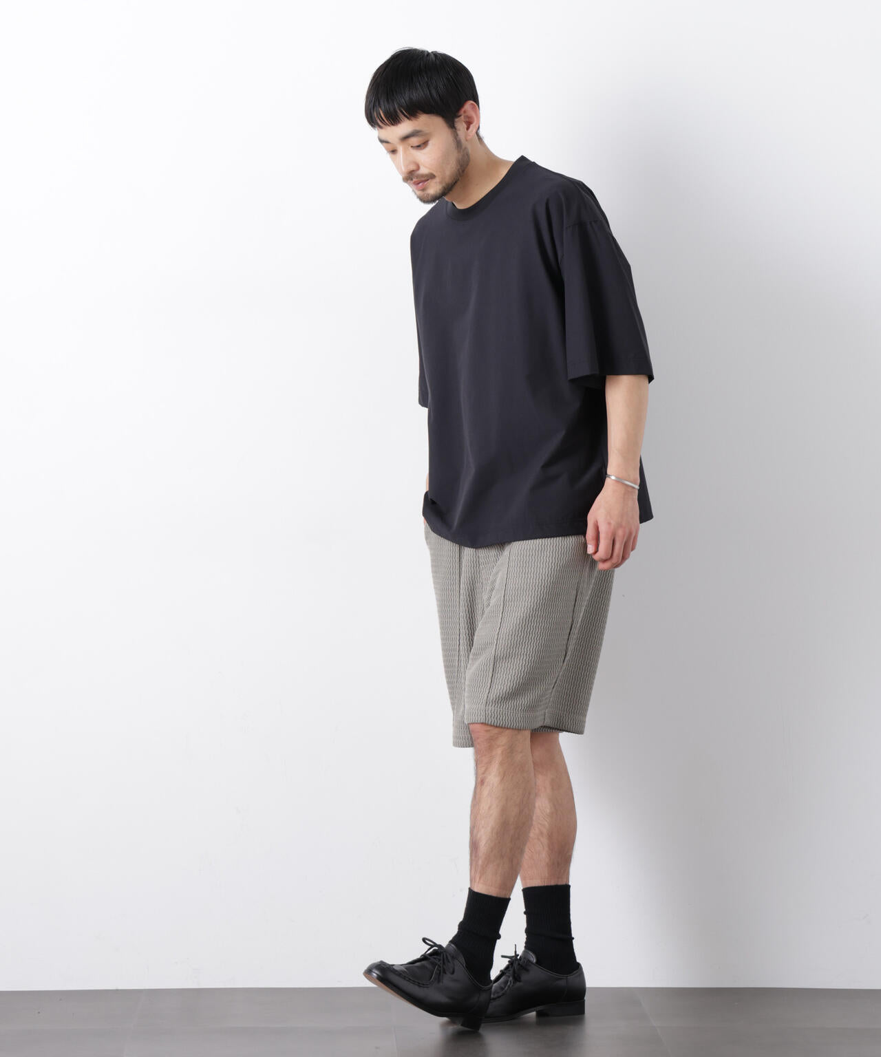 ストレッチワイドプルオーバー Tシャツ半袖（セットアップ可） 6726124208