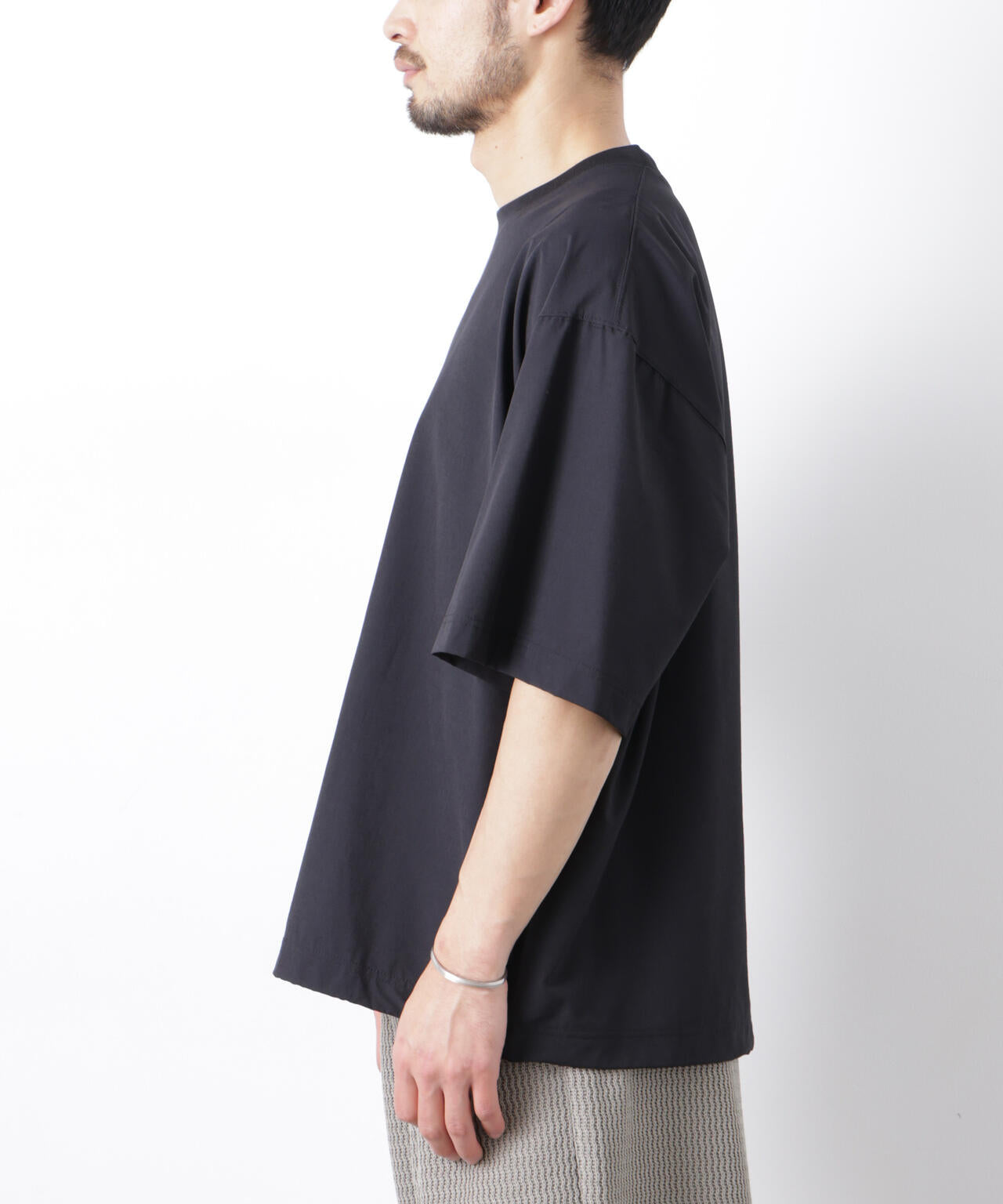 ストレッチワイドプルオーバー Tシャツ半袖（セットアップ可） 6726124208