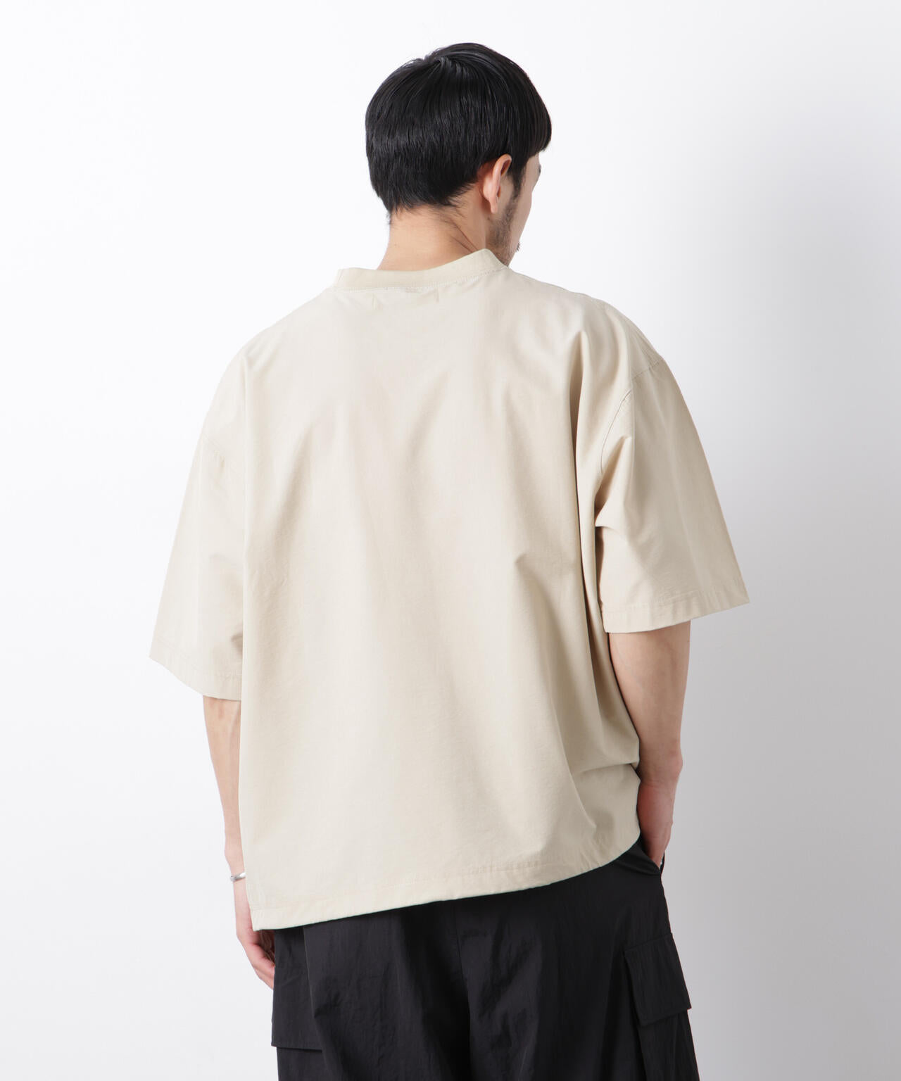 ストレッチワイドプルオーバー Tシャツ半袖（セットアップ可） 6726124208