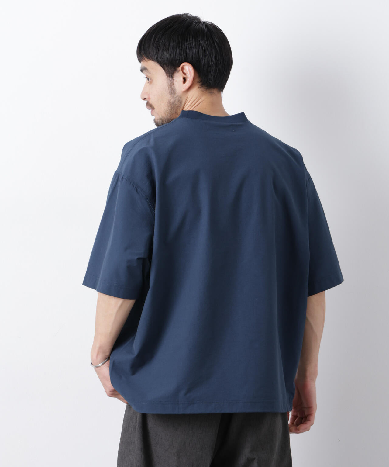 ストレッチワイドプルオーバー Tシャツ半袖（セットアップ可） 6726124208