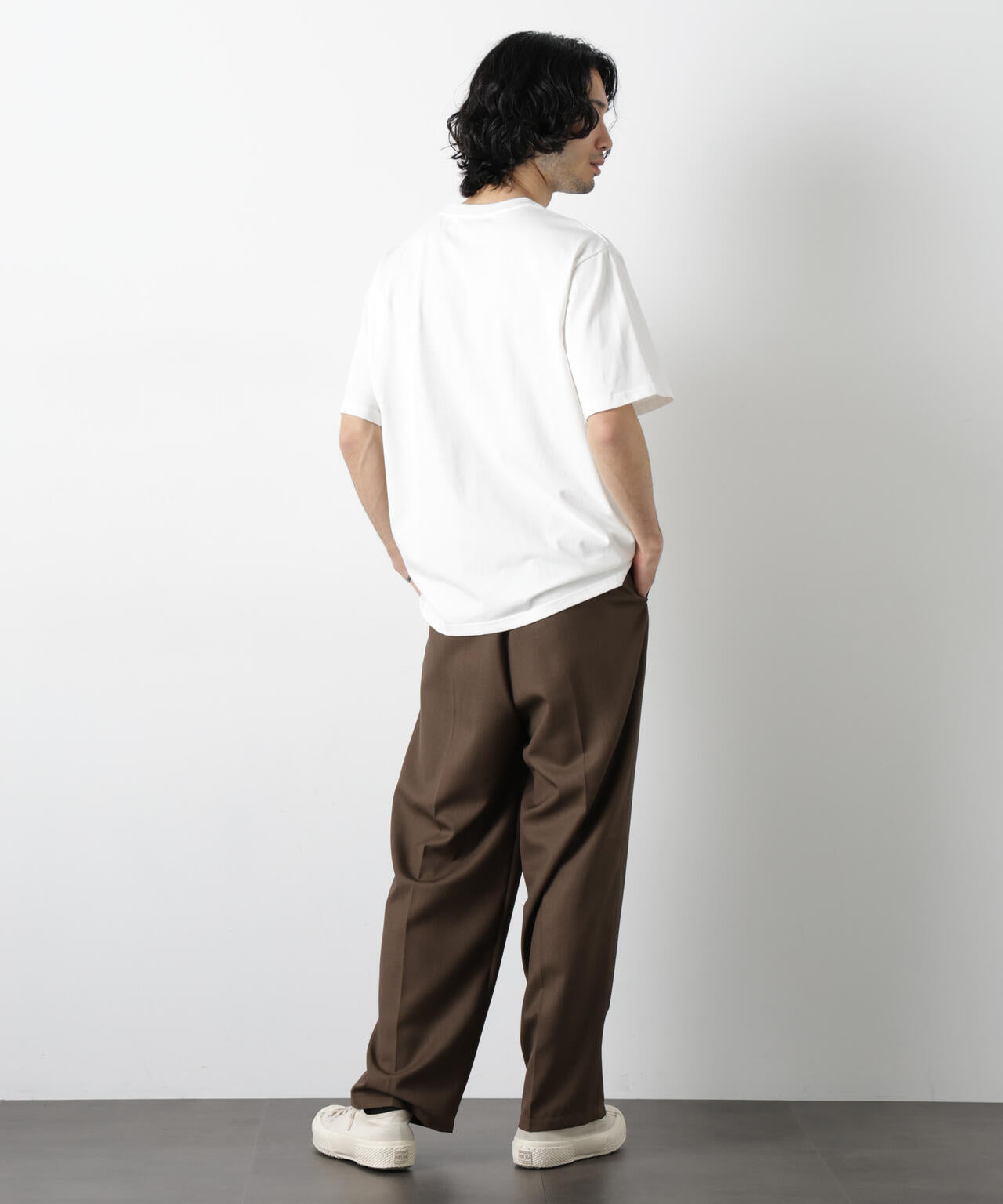 ナノベアTシャツ 半袖(落花生) 6726124210