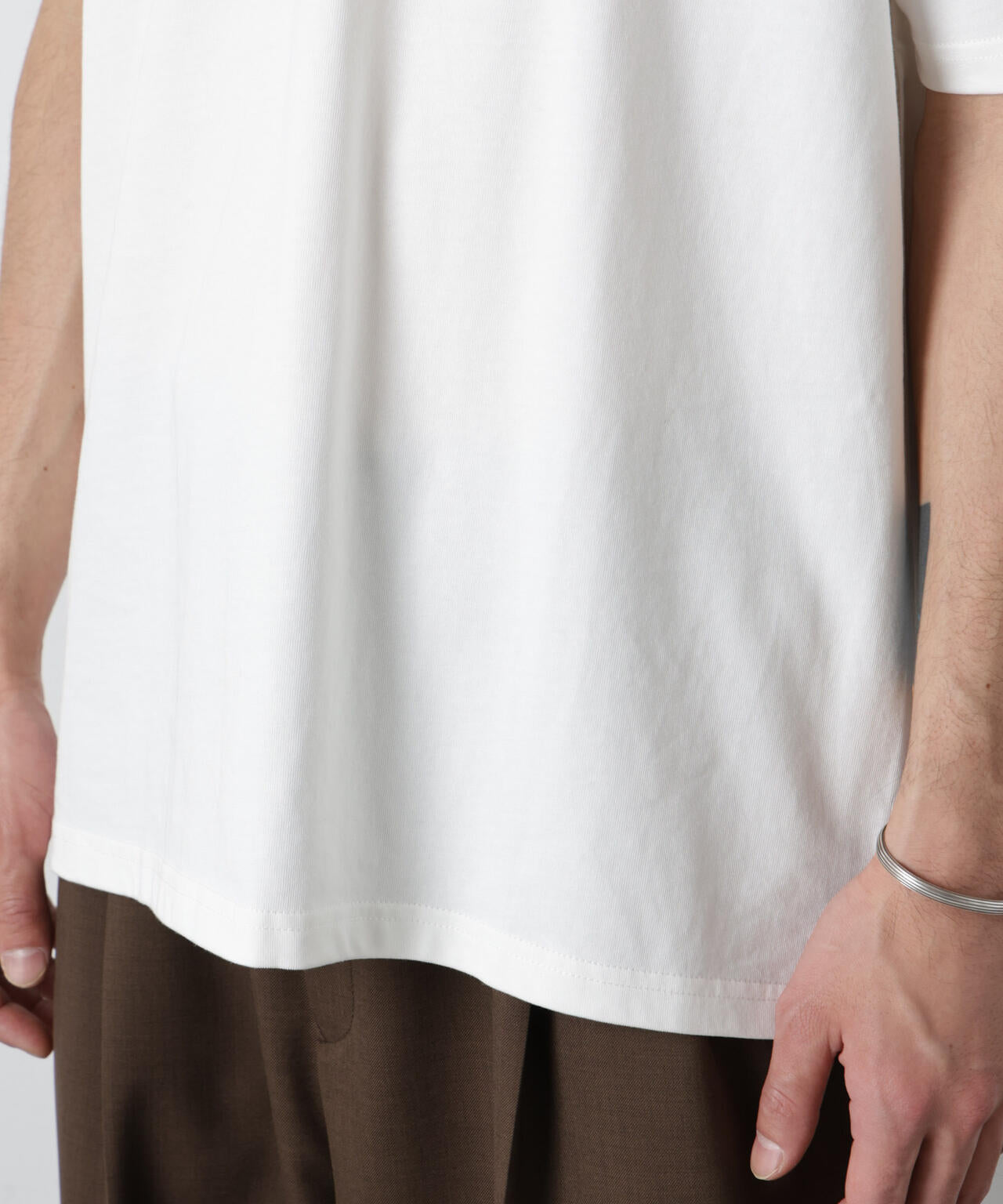ナノベアTシャツ 半袖(落花生) 6726124210