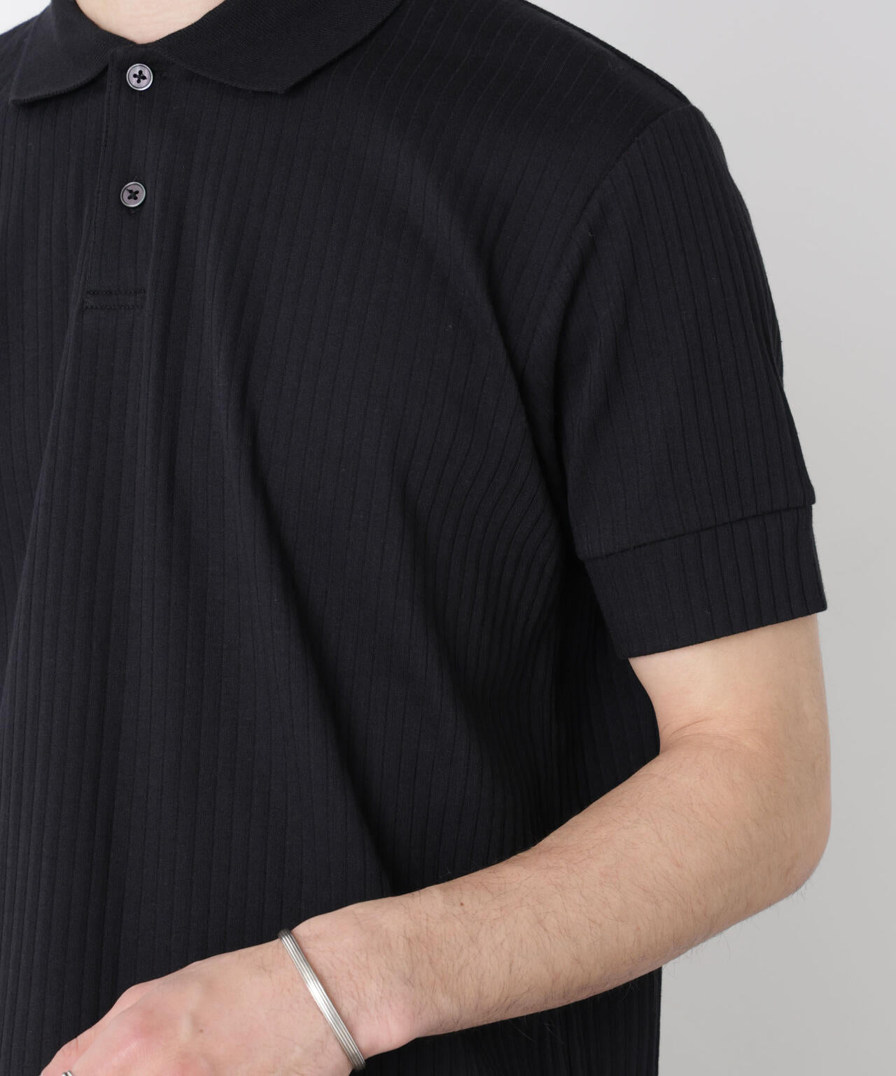 ワイドリブスタンダードポロシャツ 半袖 6726124215