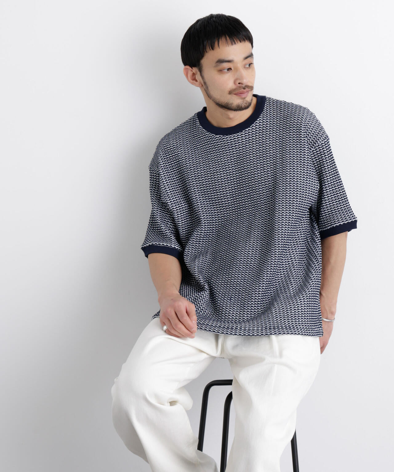 オニワッフルワイドTシャツ 半袖 6726124217