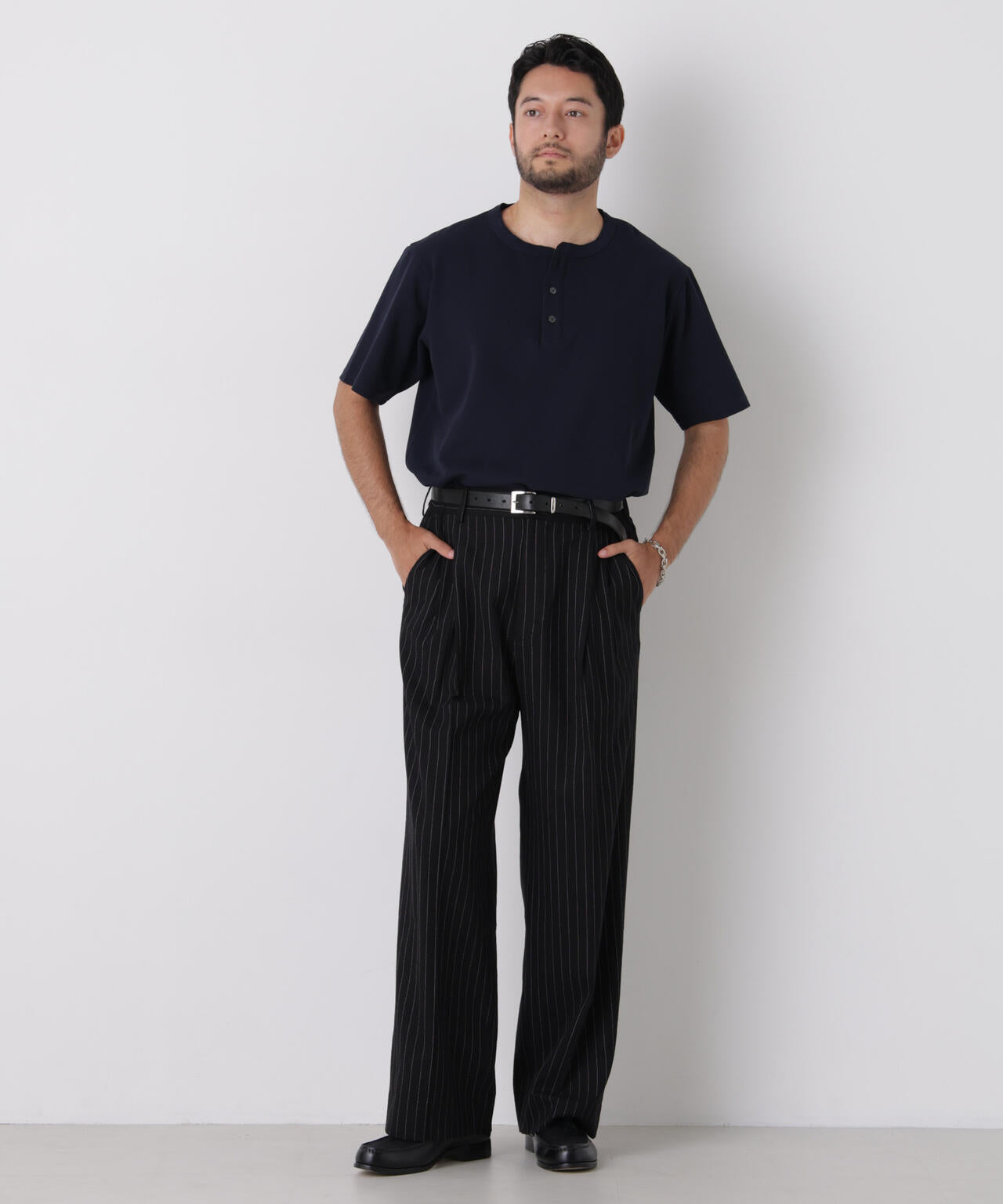 60サーフニットヘンリーTシャツ 半袖 6726124235