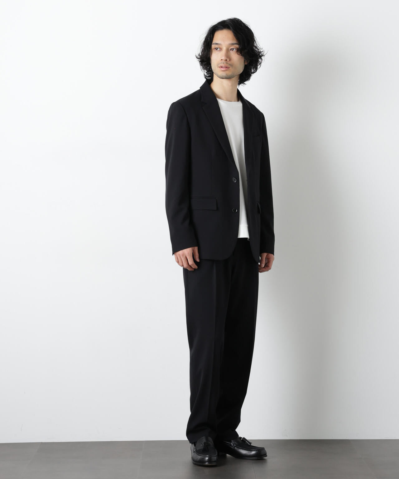 ALWAYS EASY ワンタックスラックス（セットアップ可） 6726127204