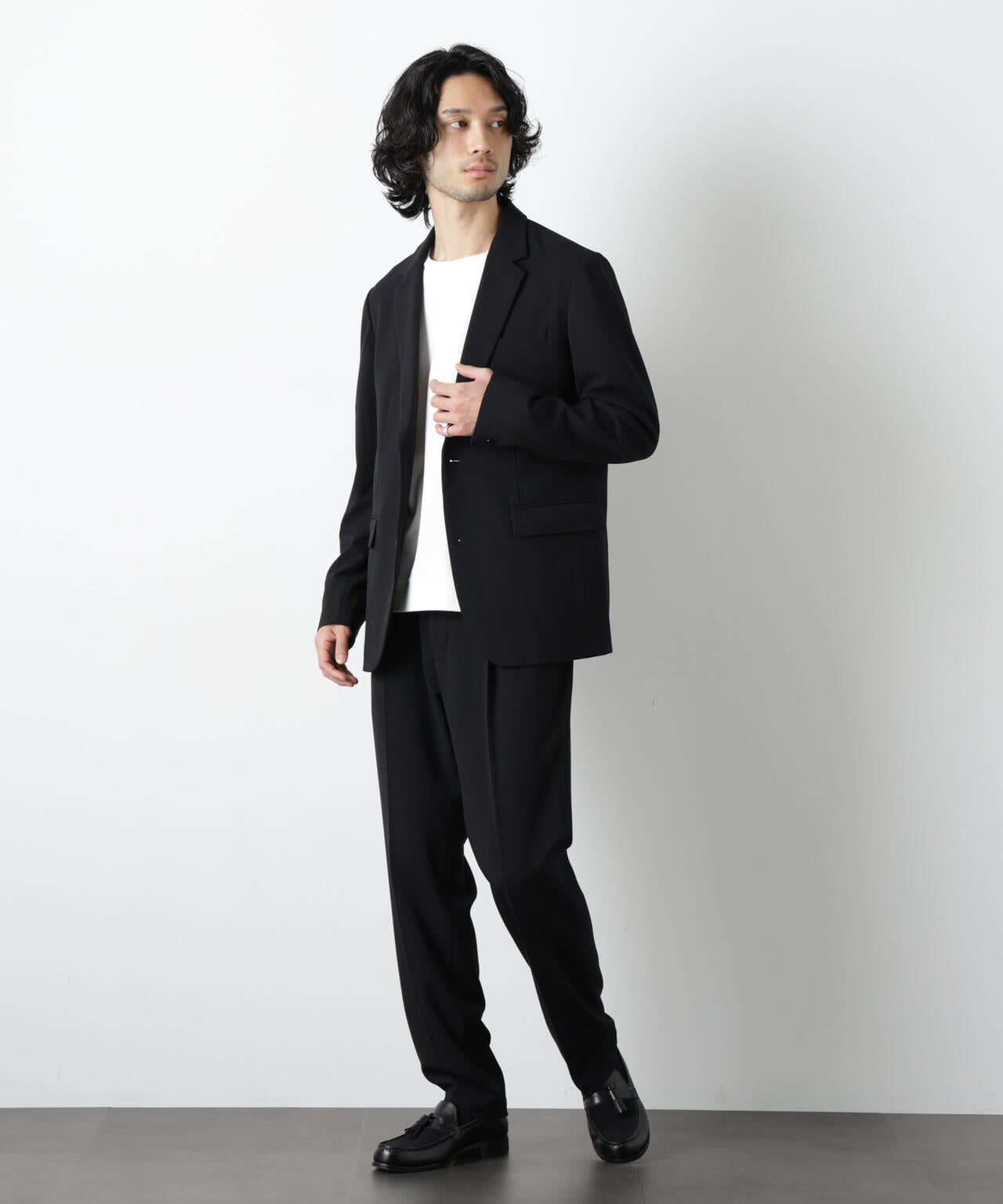 ALWAYS EASY ワンタックスラックス（セットアップ可） 6726127204