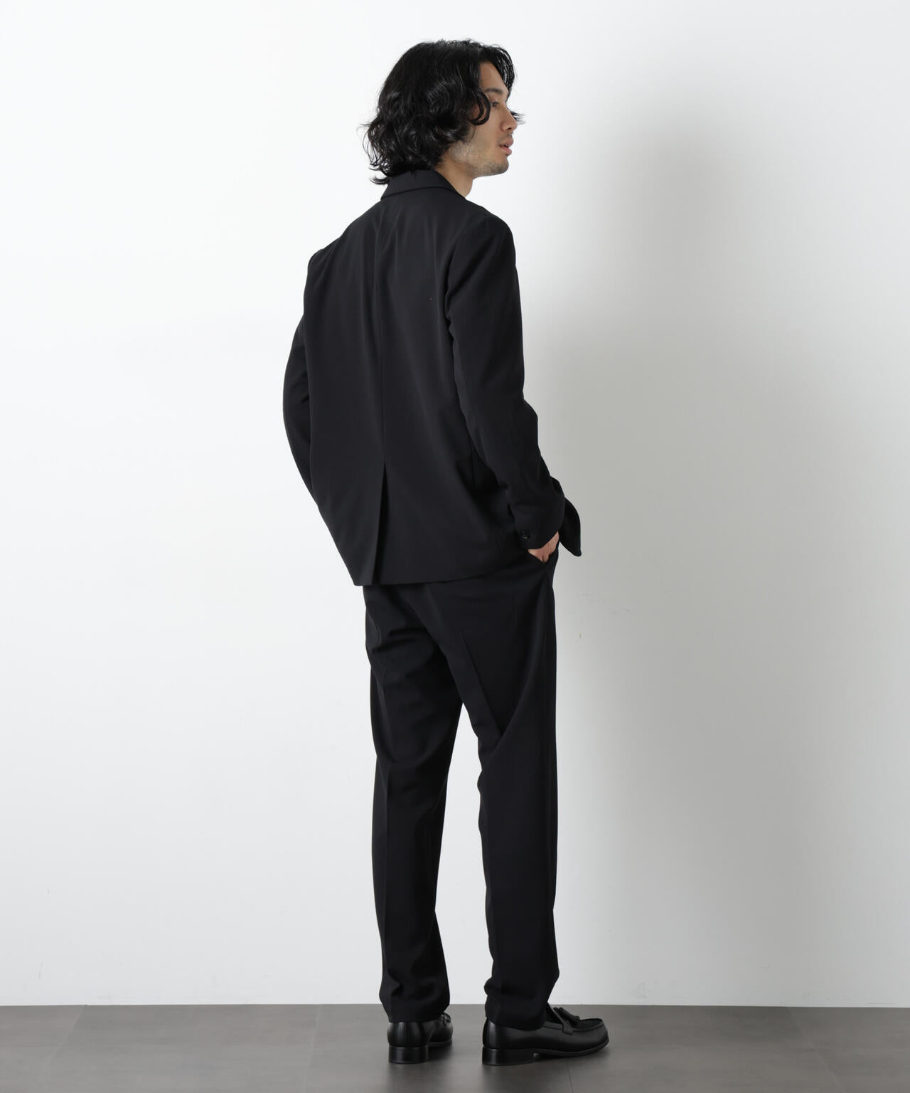 ALWAYS EASY ワンタックスラックス（セットアップ可） 6726127204