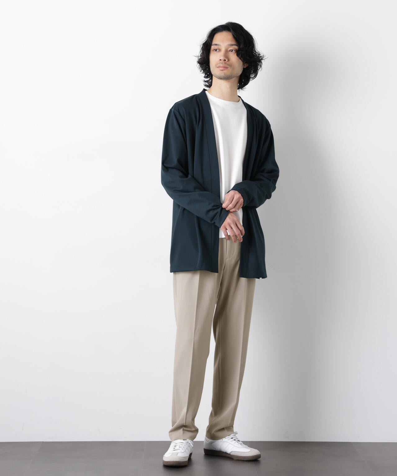 ALWAYS EASY ワンタックスラックス（セットアップ可） 6726127204