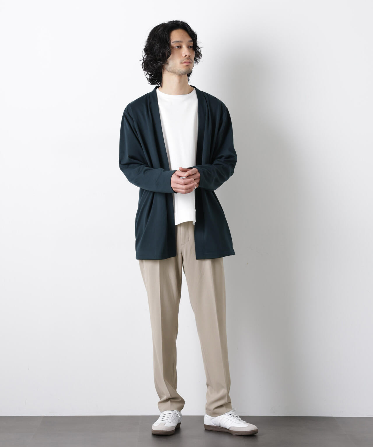 ALWAYS EASY ワンタックスラックス（セットアップ可） 6726127204
