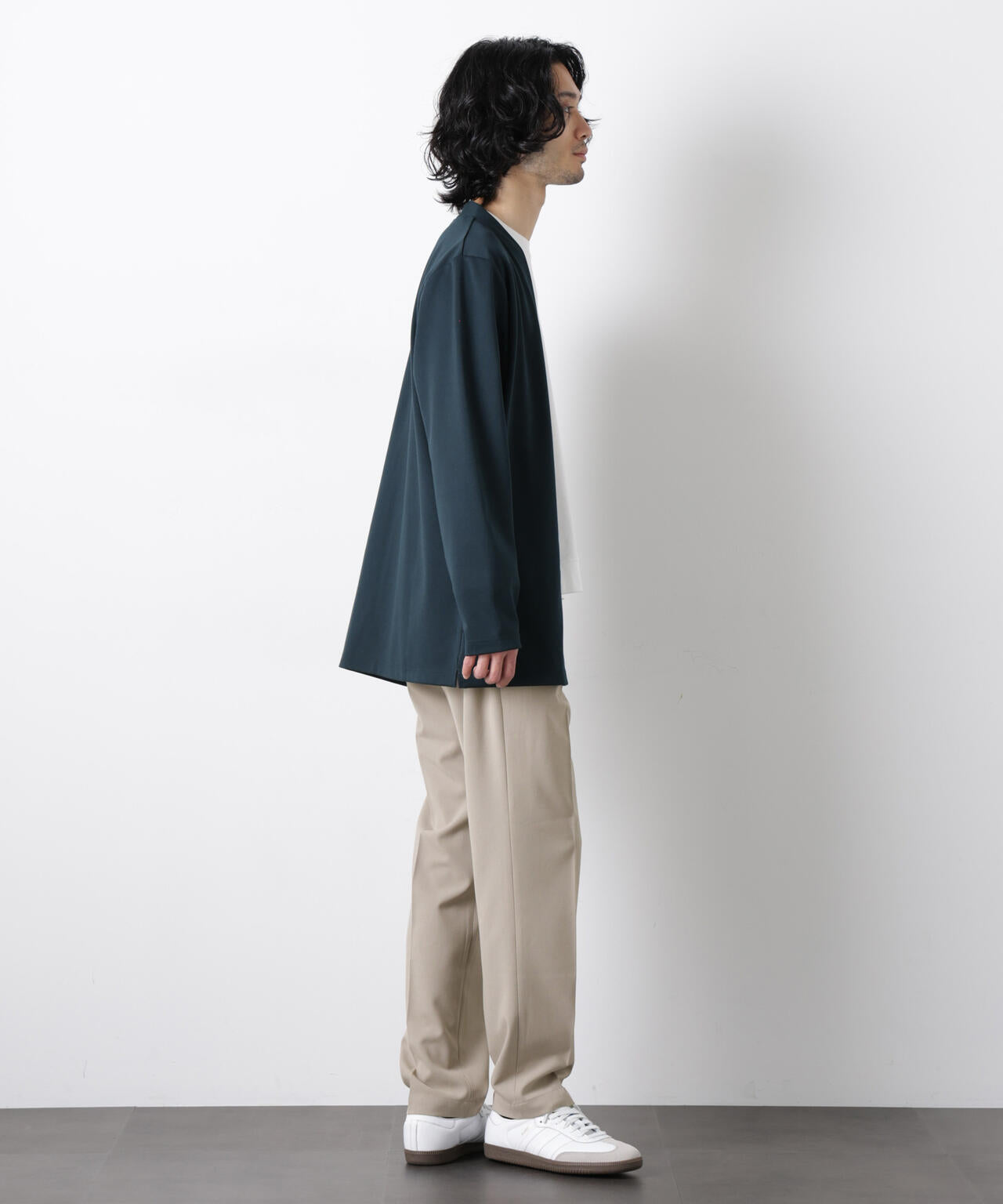 ALWAYS EASY ワンタックスラックス（セットアップ可） 6726127204