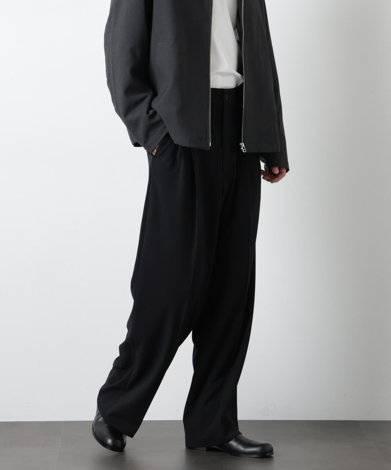 ALWAYS EASY ワイドスラックス（セットアップ可）