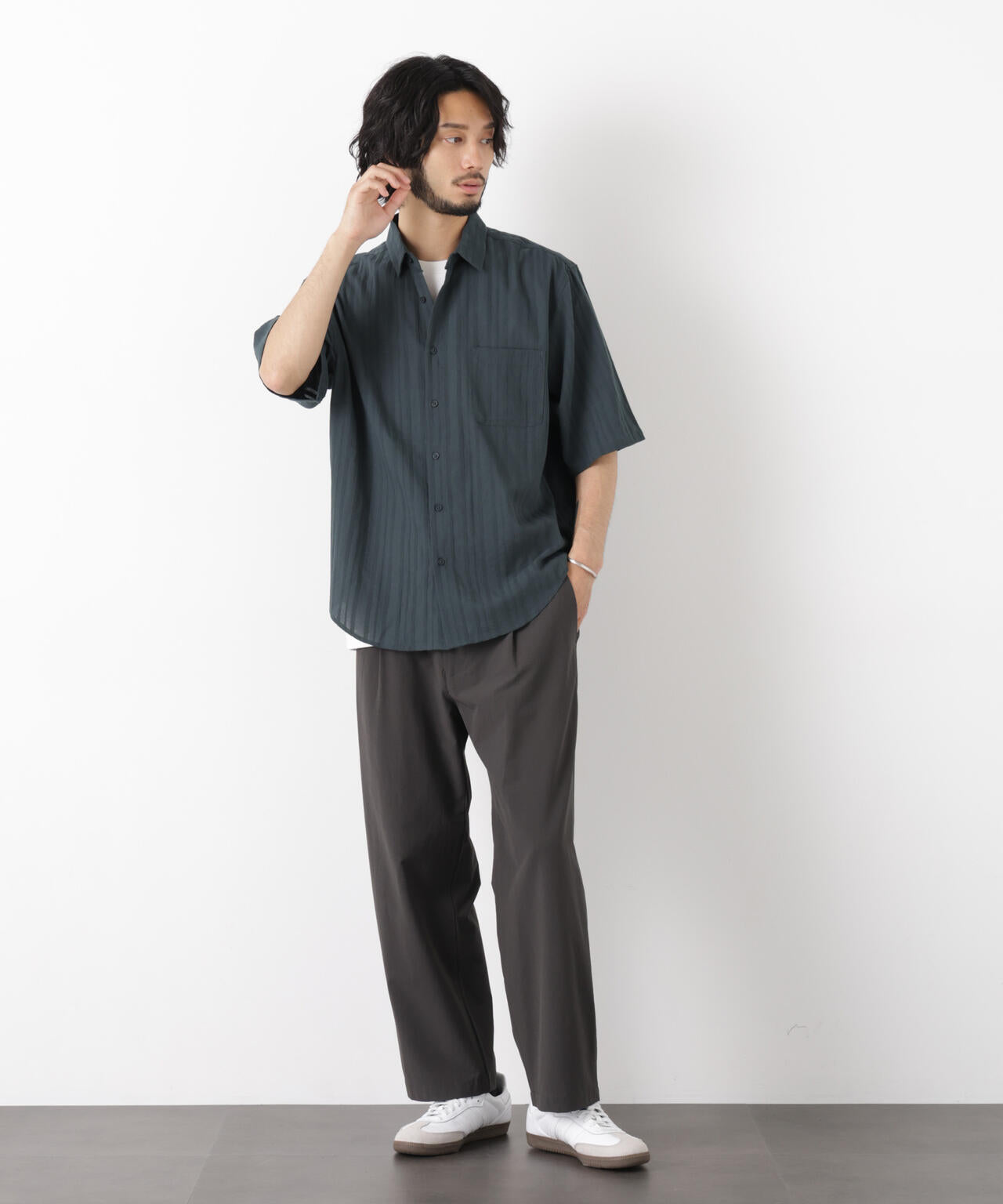 ストレッチワイドアンクルイージーパンツ 6726127216