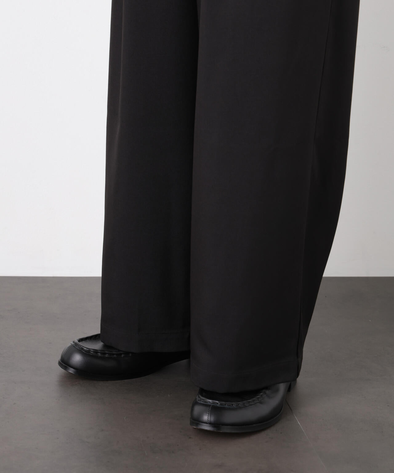 ポリエステルウィーブ ワイドパンツ 6726127224