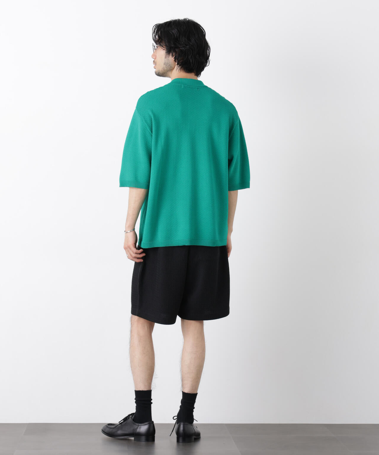 ジャガードニットソーショートパンツ（セットアップ可） 6726128204