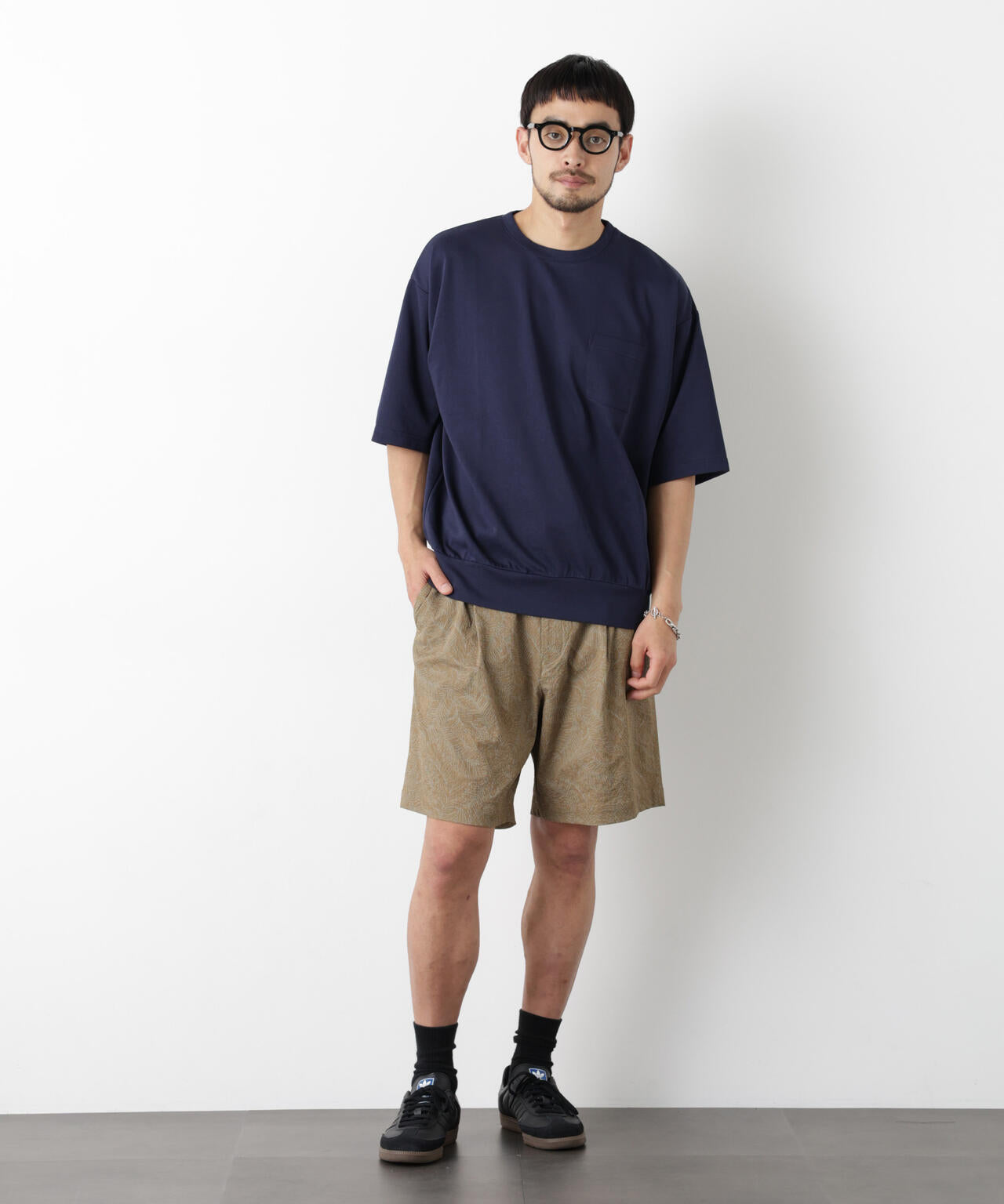 ランダムサッカーパターンショートパンツ（セットアップ可） 6726128205