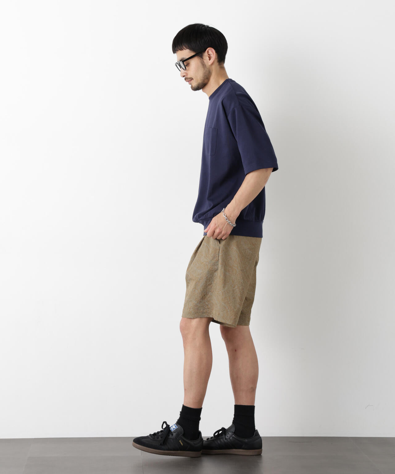 ランダムサッカーパターンショートパンツ（セットアップ可） 6726128205