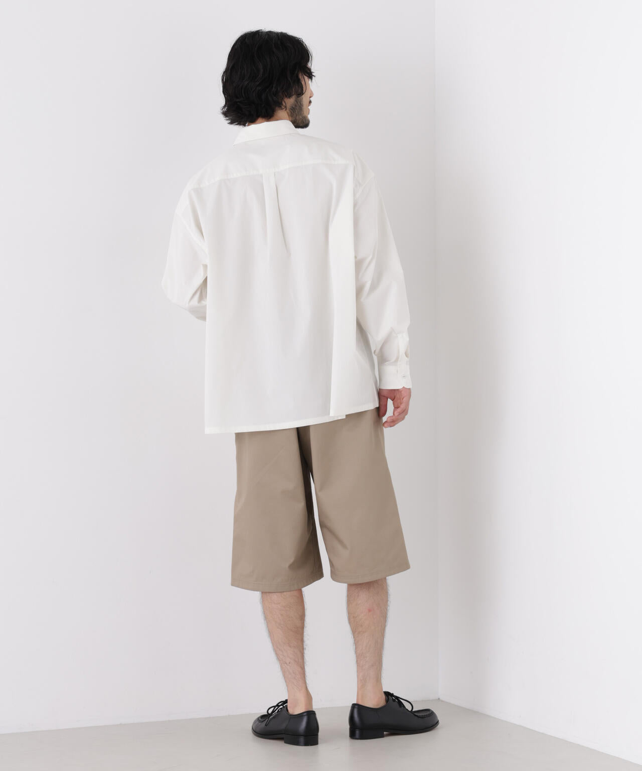CAVE(R)ビッグドレープスクウェアシャツ 長袖 6726220205