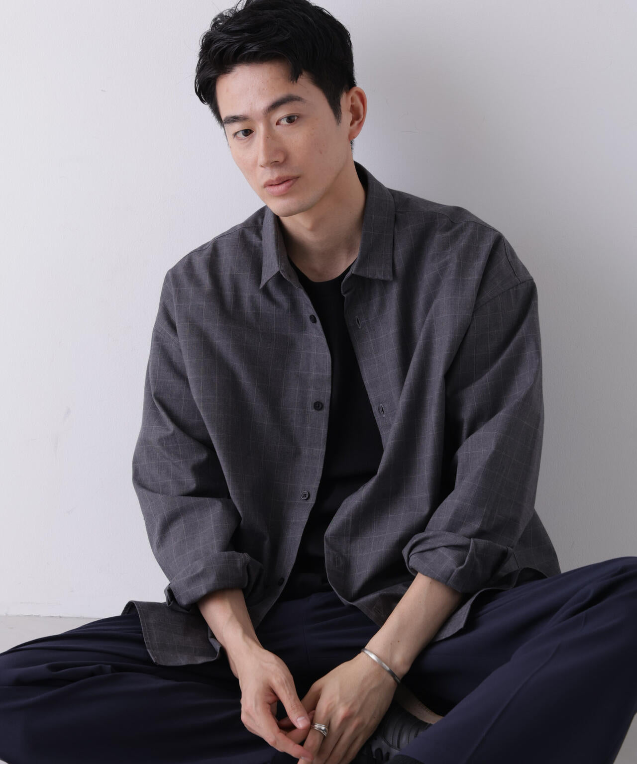 185cm B:92 W:77 H:90 着用サイズ：L