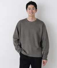 タスマニアウールミックス　ミラノリブリラックスニット