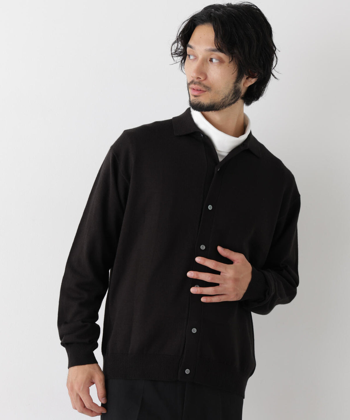 181cm　B:75 W:73 H:90 着用サイズ：L