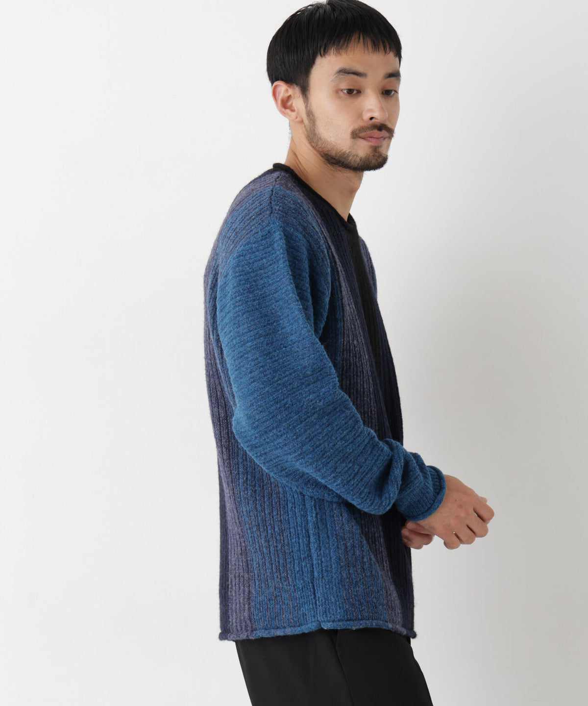 グラデーションガーターニット 長袖 6726222223
