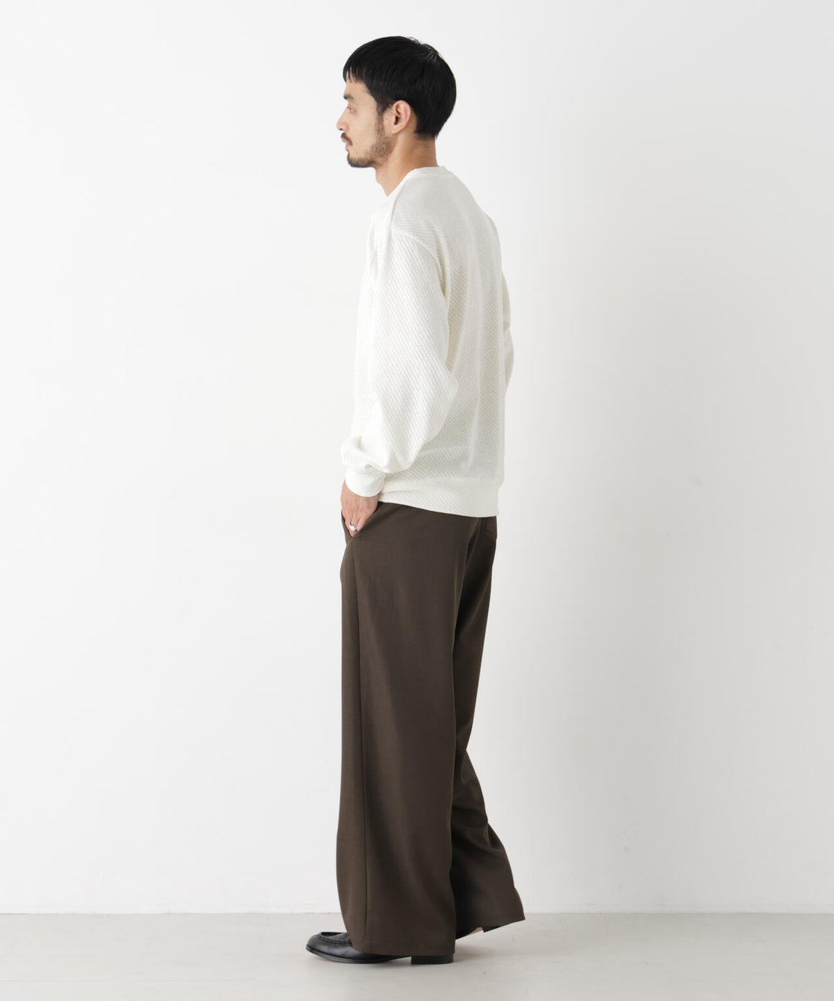 NORMANBROS  モールカットプルオーバー 長袖 6726223001