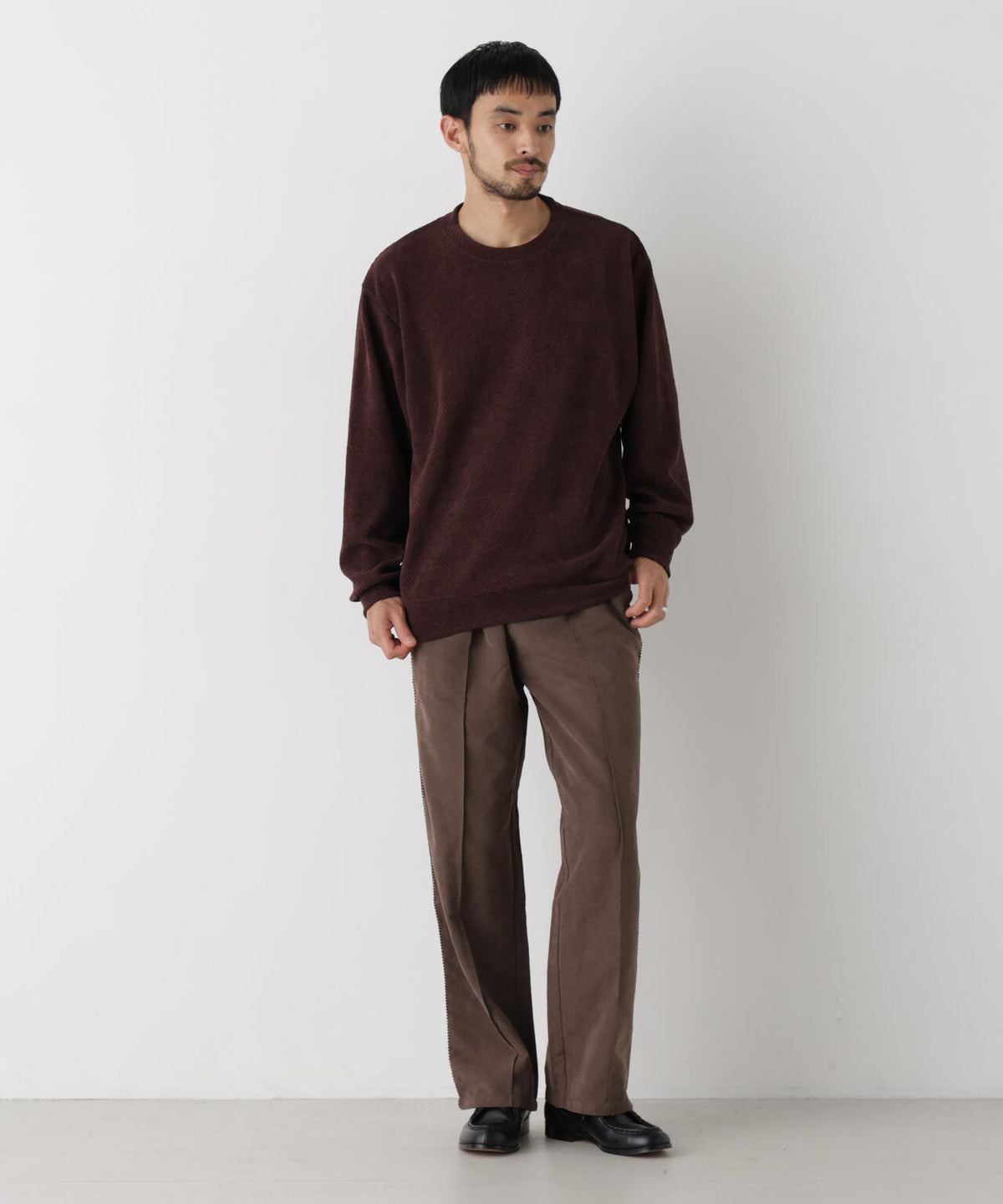 NORMANBROS  モールカットプルオーバー 長袖 6726223001