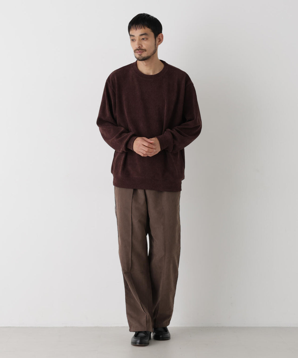 NORMANBROS  モールカットプルオーバー 長袖 6726223001