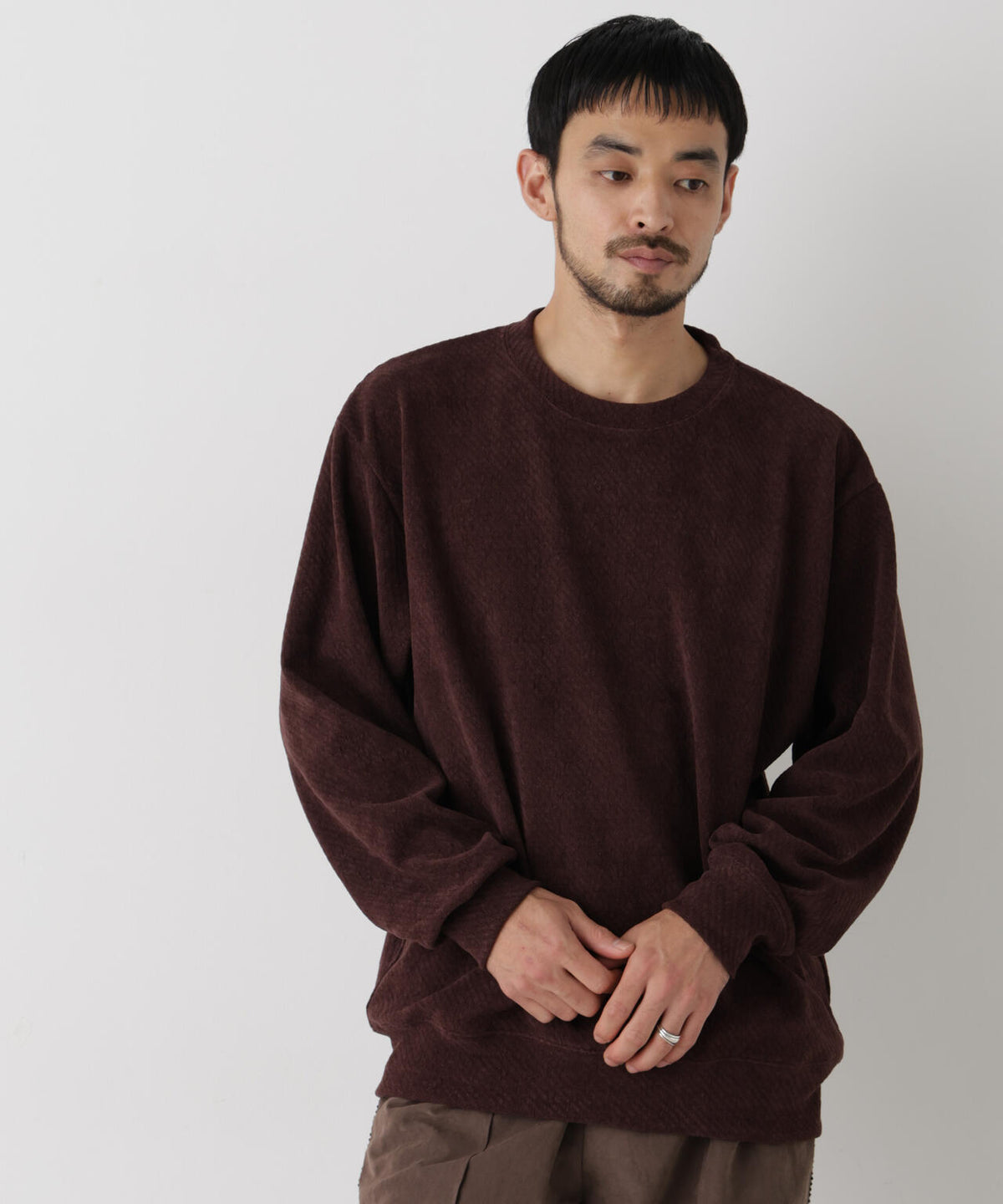 NORMANBROS  モールカットプルオーバー 長袖 6726223001