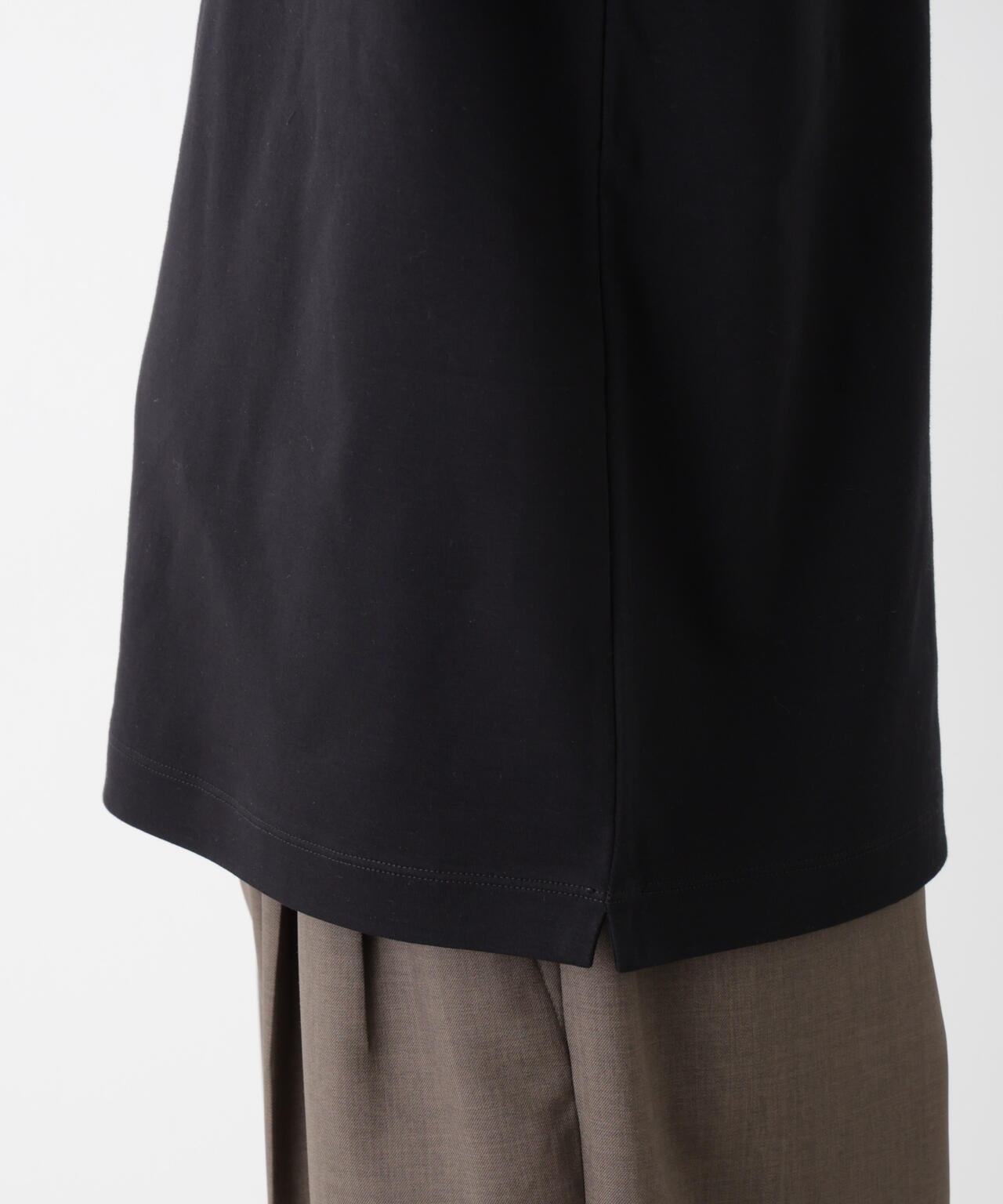アンチスメルモックネックTシャツ 長袖 6726223206