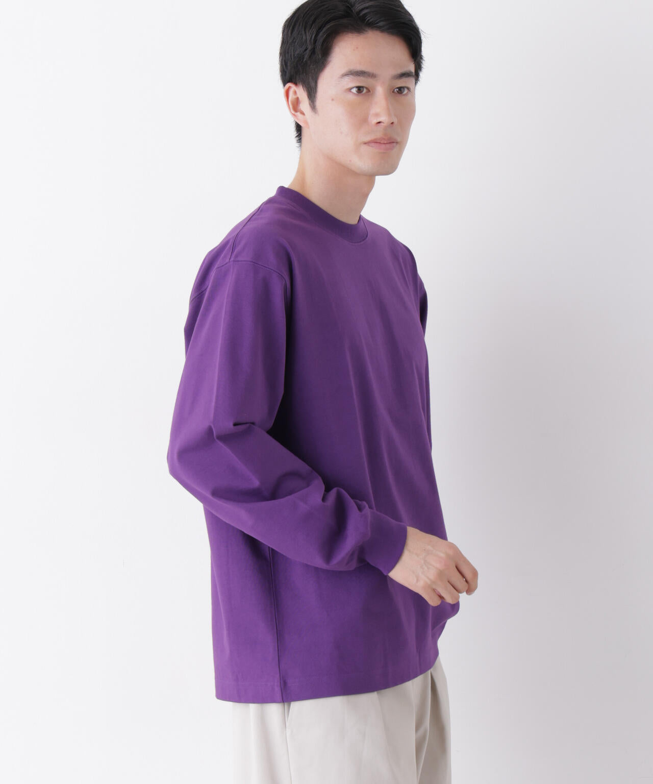 8ozビッグシルエットTシャツ 長袖 6726223208