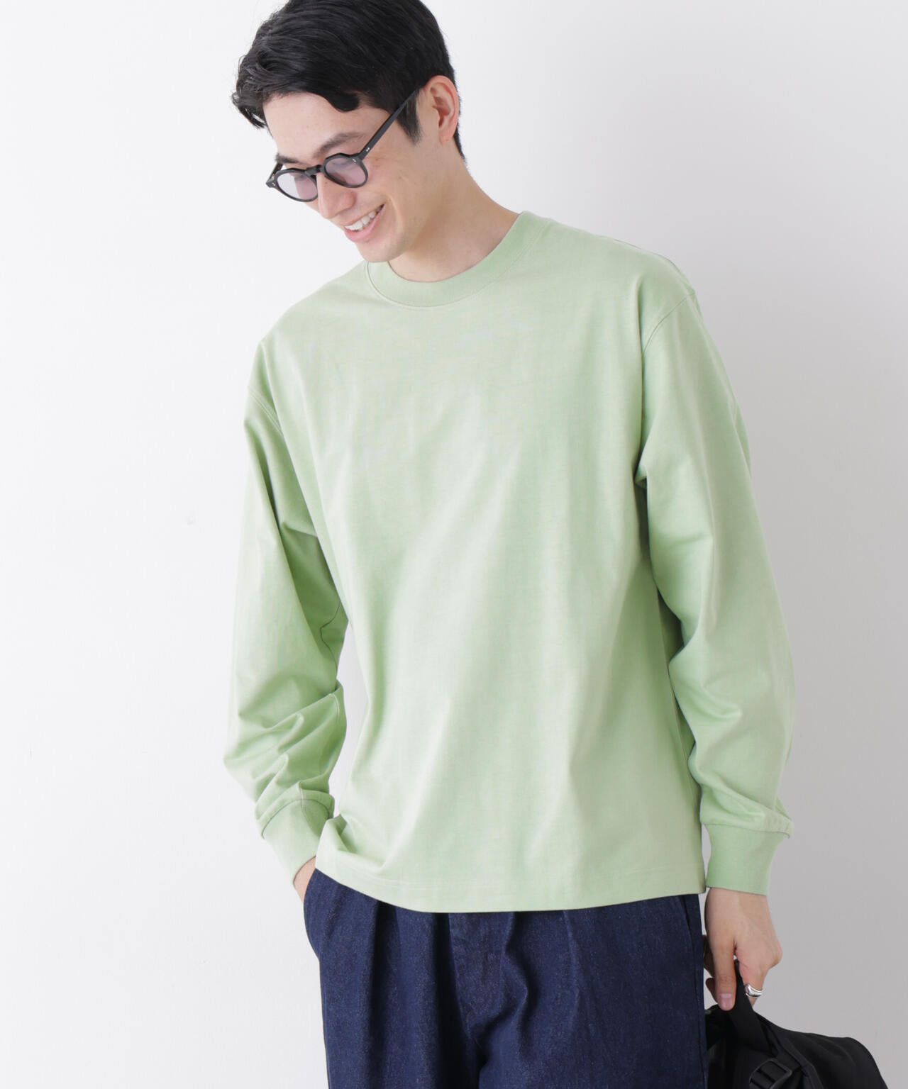 8ozビッグシルエットTシャツ 長袖 6726223208