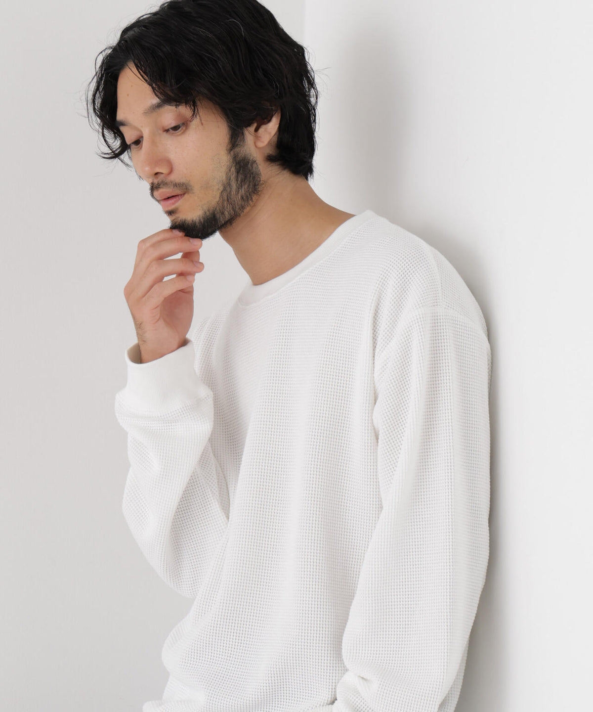 181cm　B:75 W:73 H:90 着用サイズ：L