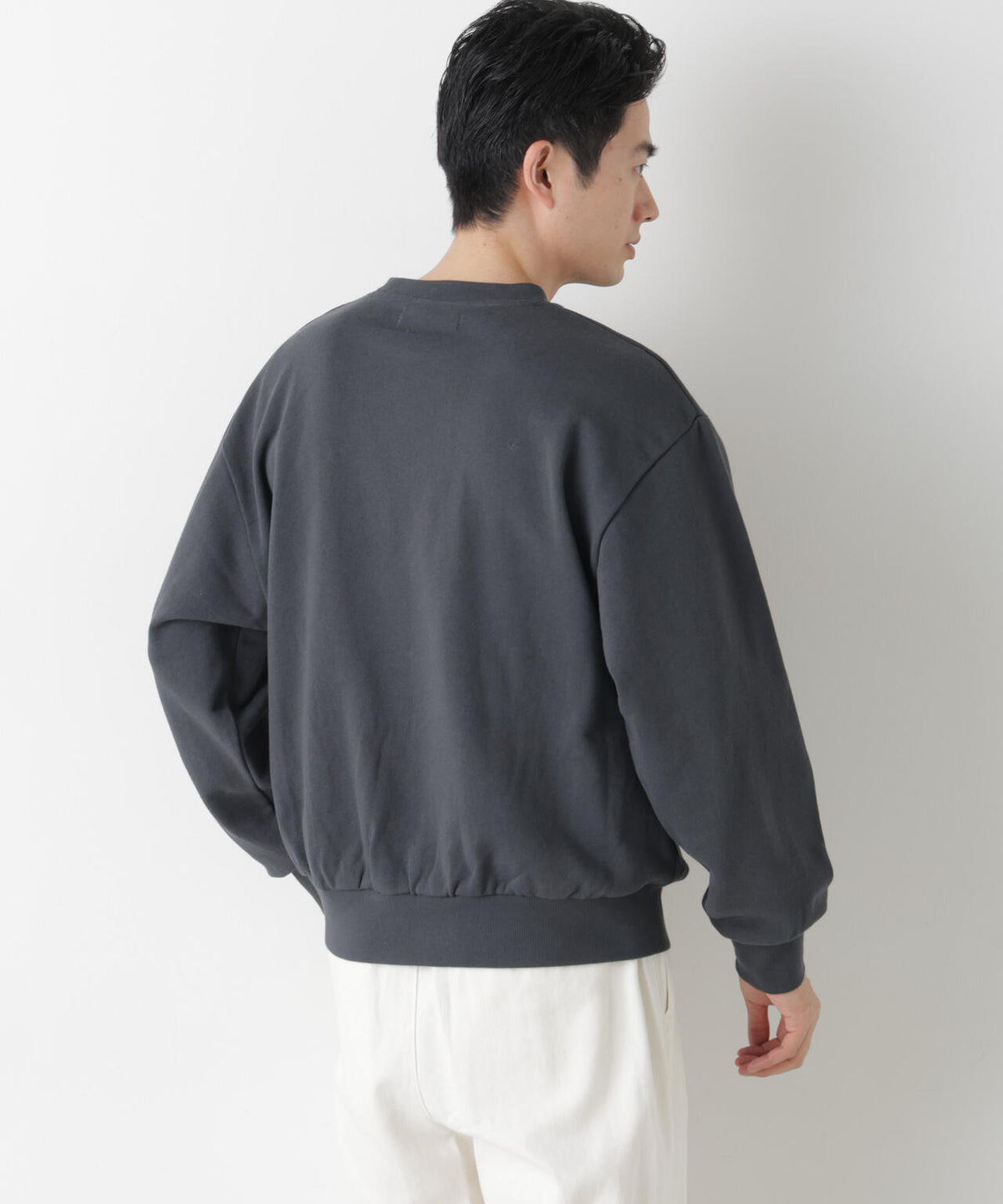 WEB限定/ワイドフィットスウェットプルオーバー 6726223216
