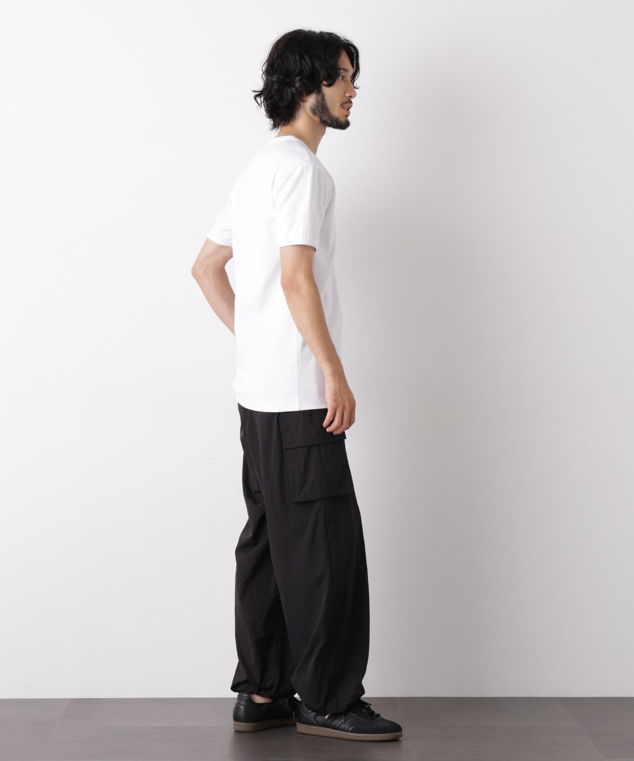 リブフライスヘンリーTシャツ 半袖 6726224203