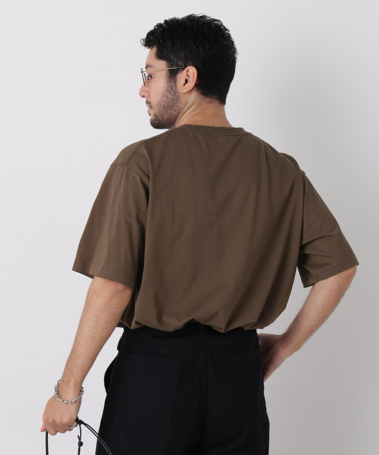 WEB限定/USAコットン×COOLMAX(R)ワイドTシャツ 半袖 6726224206
