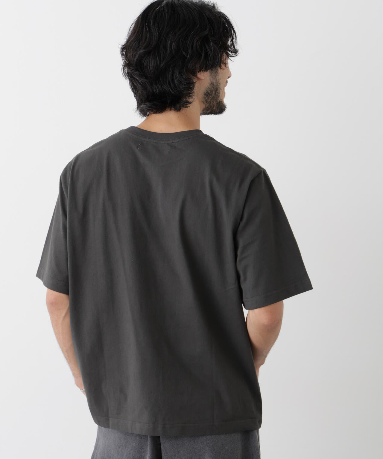 微起毛クロップドTシャツ 半袖 6726224230