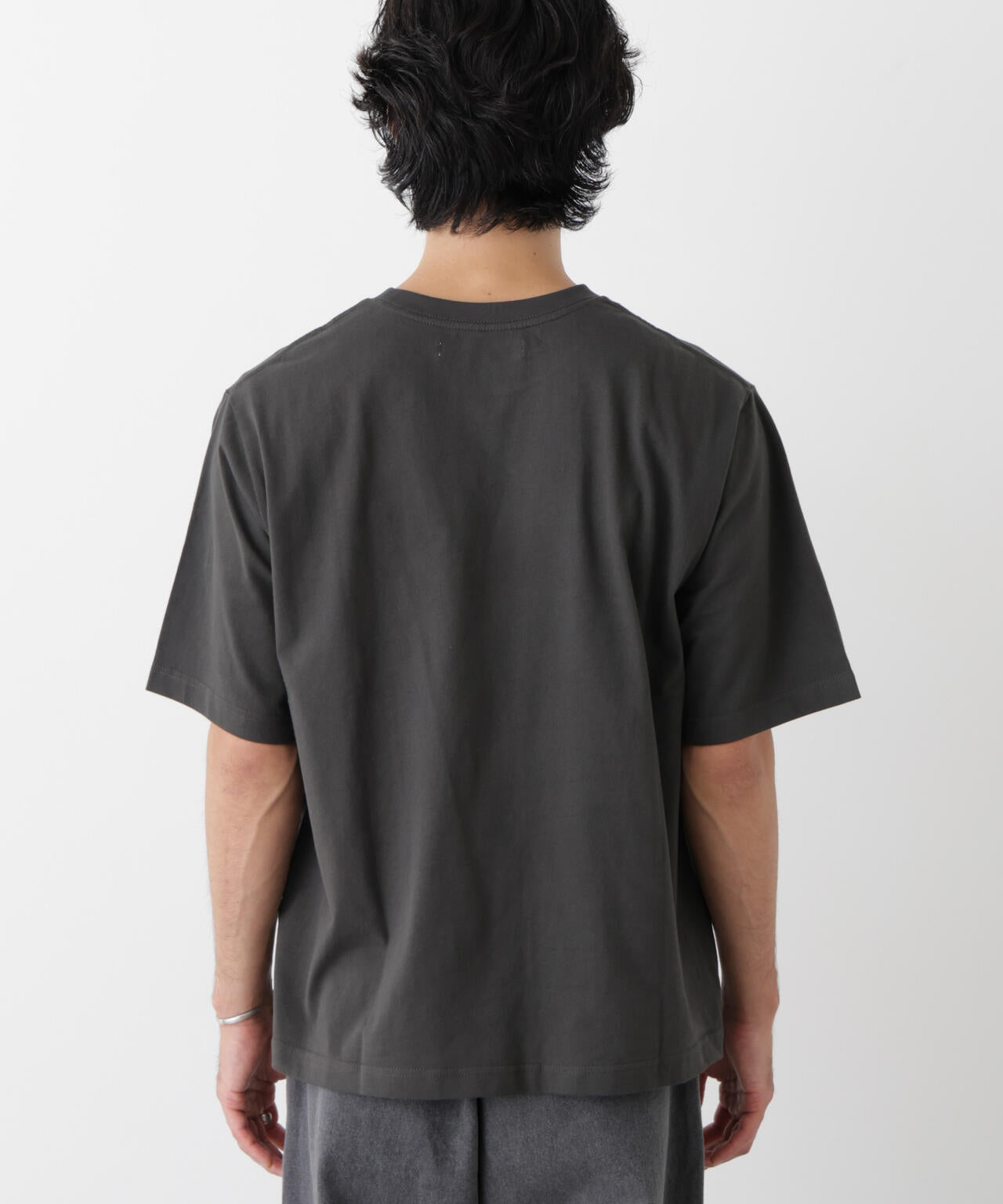 微起毛クロップドTシャツ 半袖 6726224230