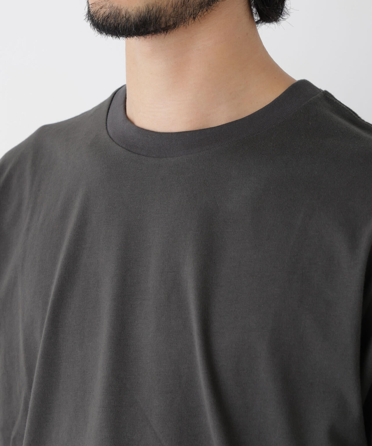 微起毛クロップドTシャツ 半袖 6726224230
