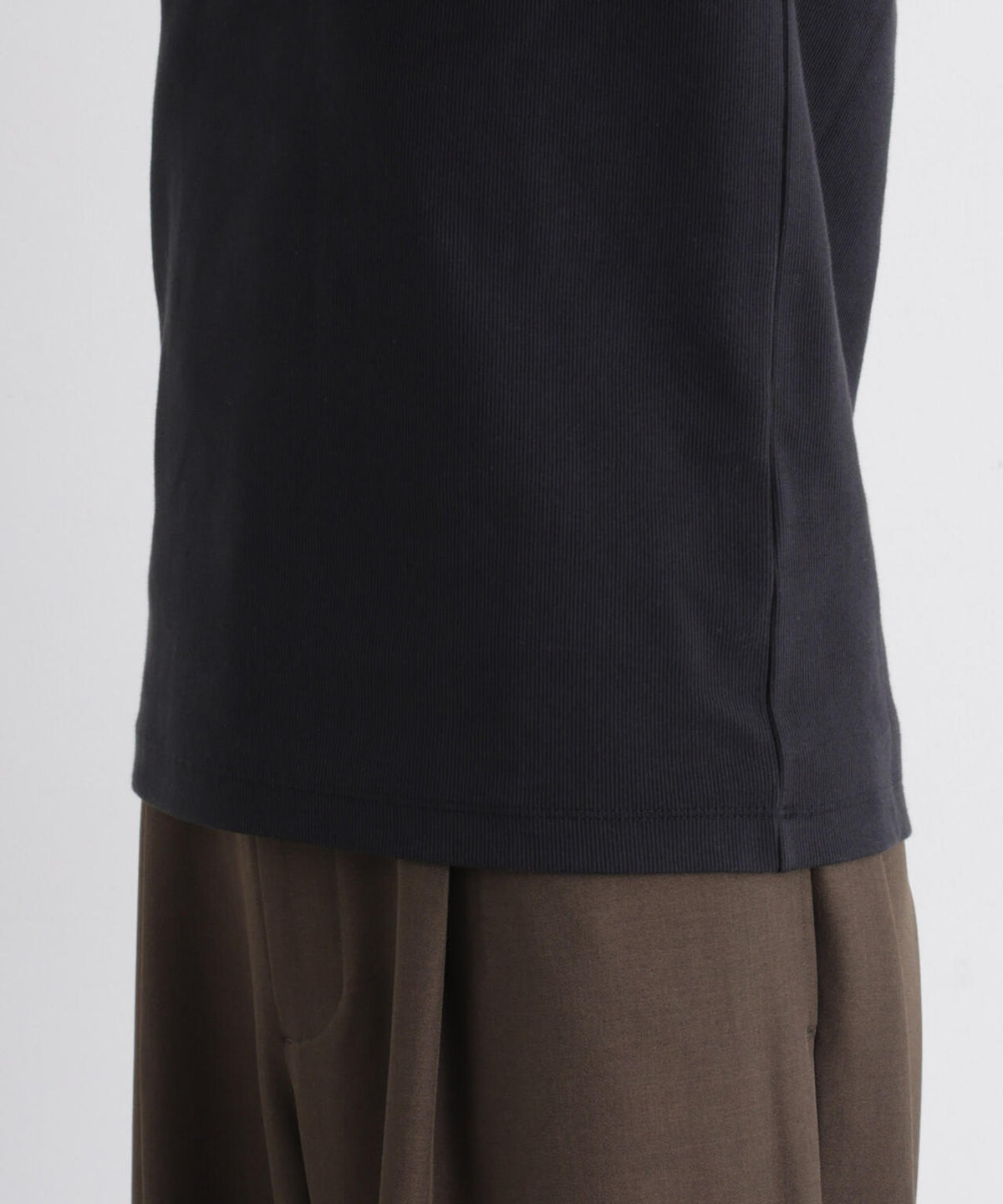 コンパクトヘンリーネックTシャツ 半袖 6726224231
