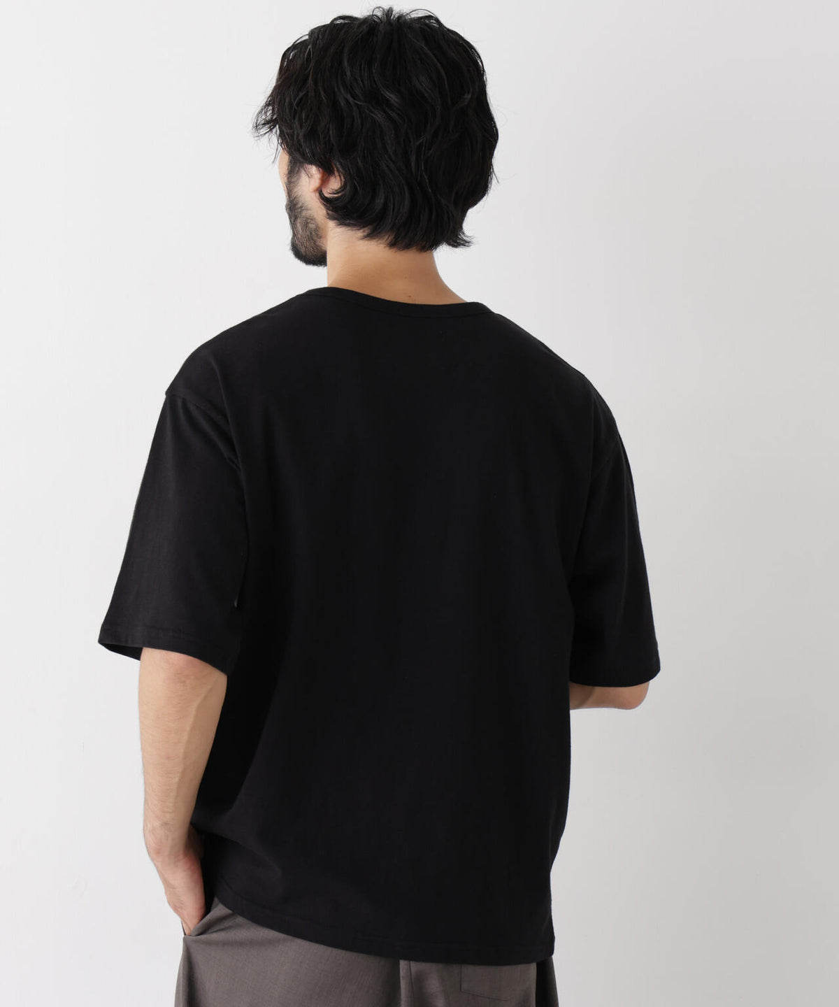 スラブワイドTシャツ 半袖 6726224232