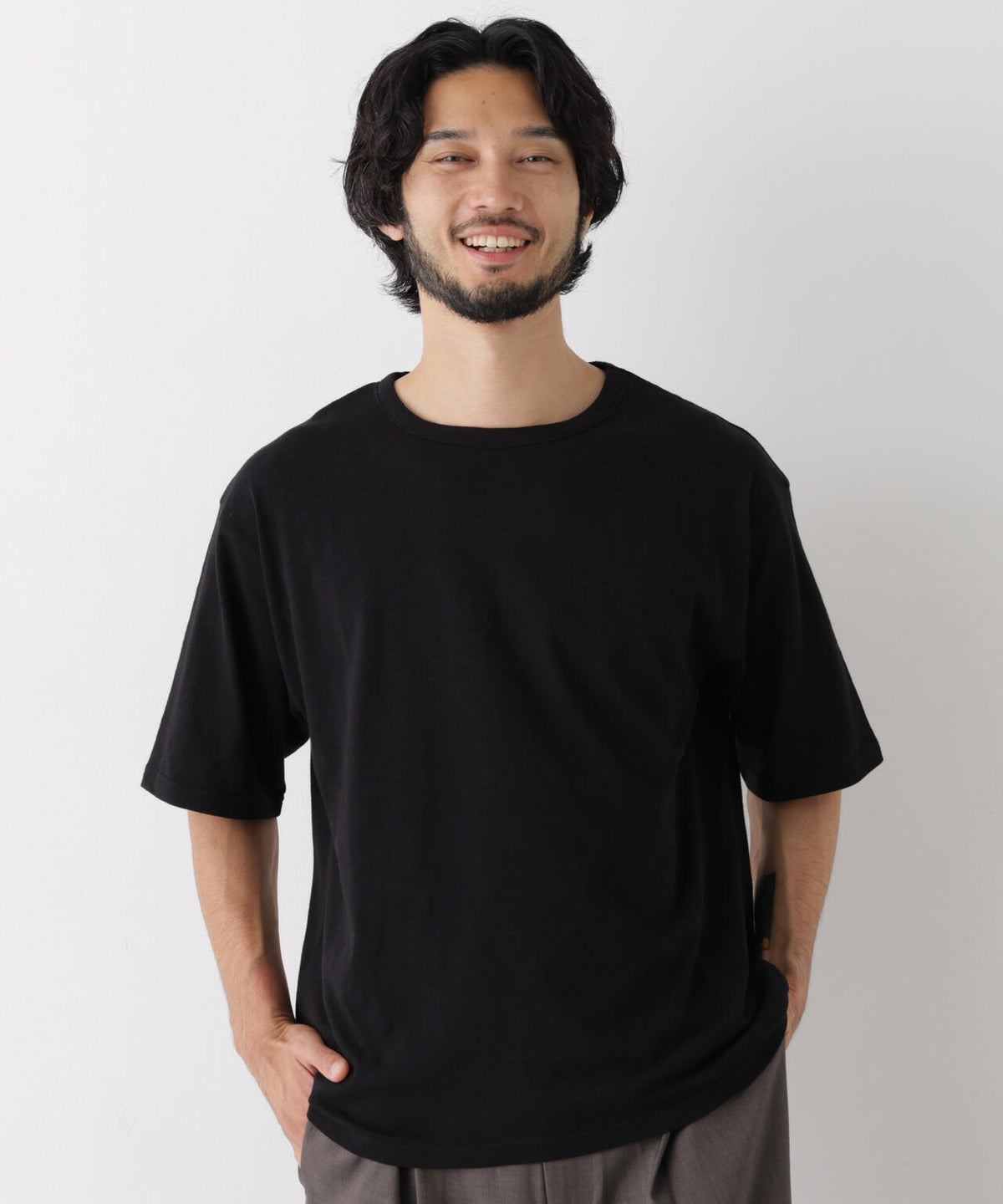 スラブワイドTシャツ 半袖 6726224232