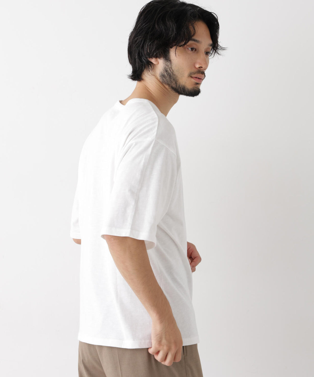 スラブワイドTシャツ 半袖 6726224232
