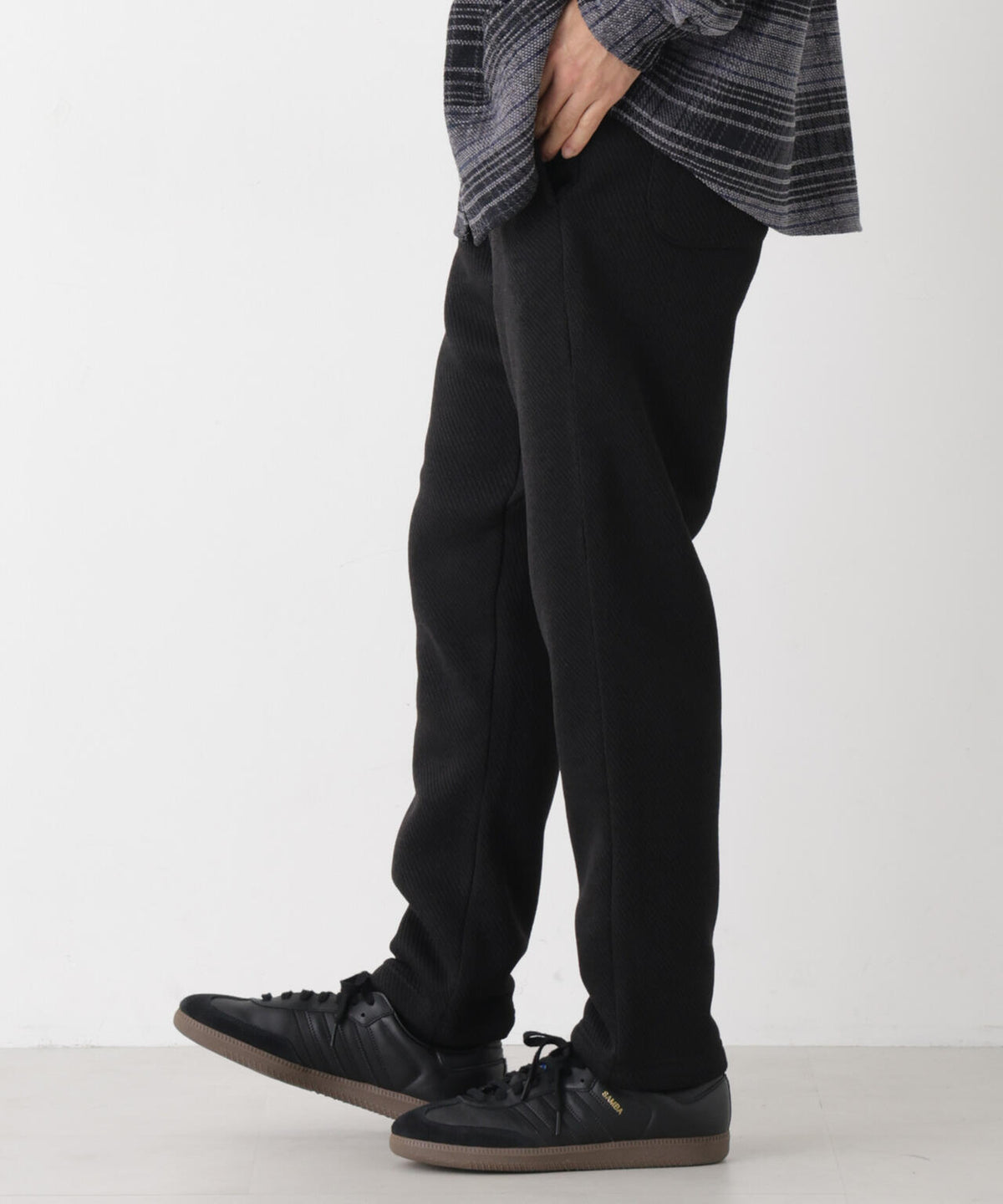 ニットフリーステーパードパンツ(セットアップ可) 6726227208