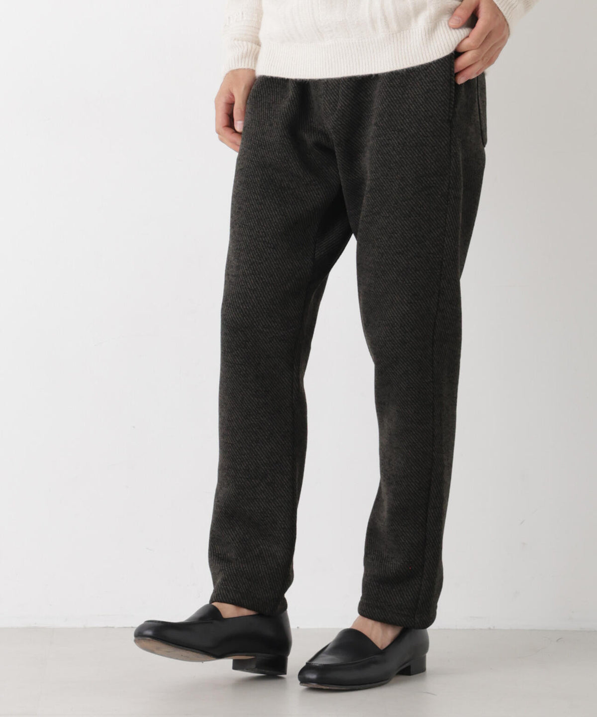 ニットフリーステーパードパンツ(セットアップ可) 6726227208